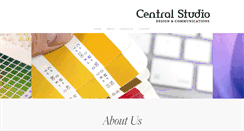 Desktop Screenshot of centralstudiodesign.com